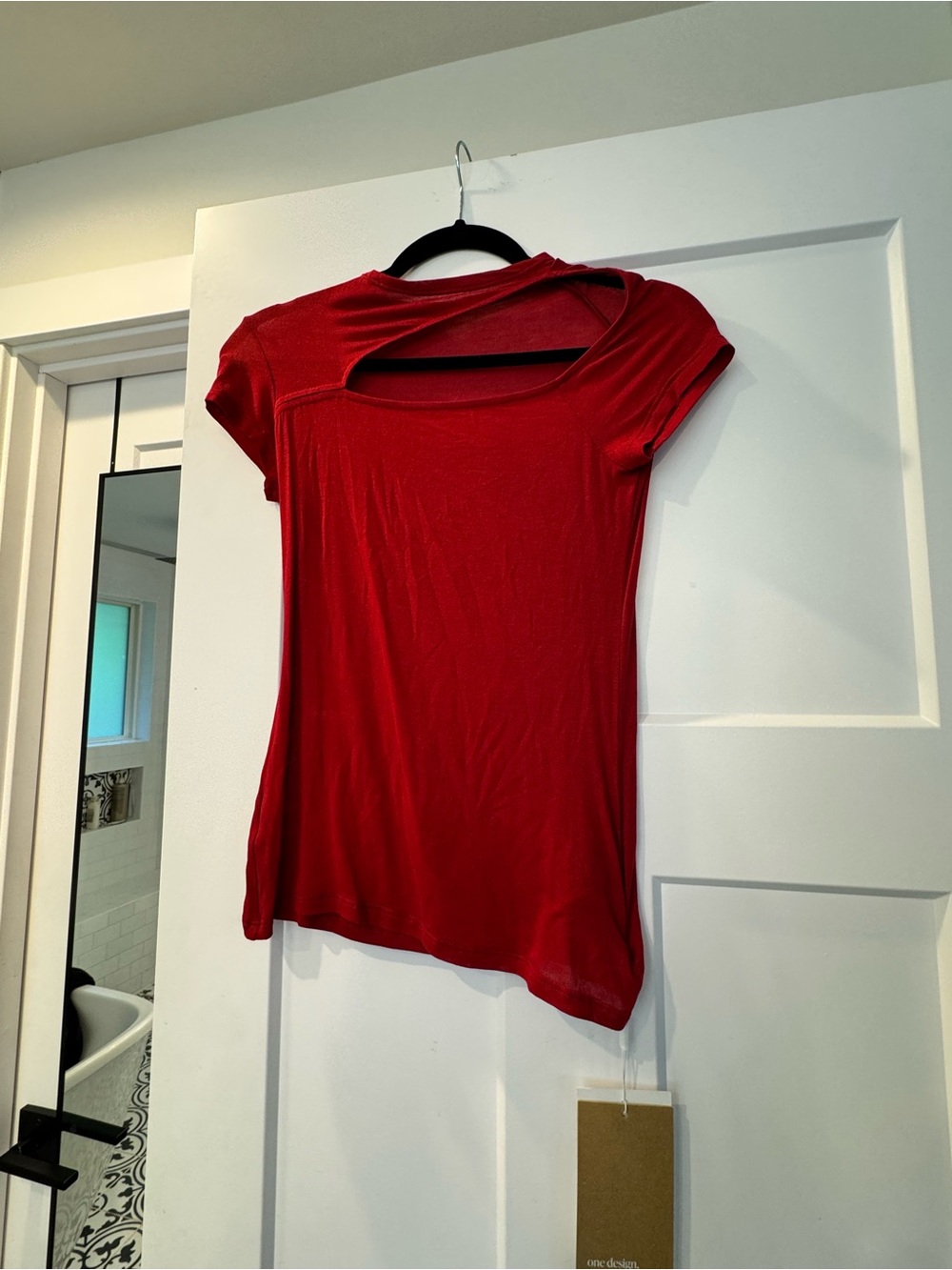 NWT Marcella Cutout Top